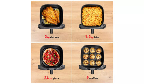 Tefal, Easy Fry Mega, Air Fryer, Extra-Large Capacity 7.5 L, 8 Preset Programs