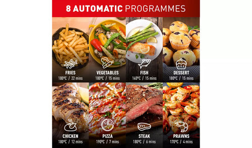 Tefal, Easy Fry Mega, Air Fryer, Extra-Large Capacity 7.5 L, 8 Preset Programs
