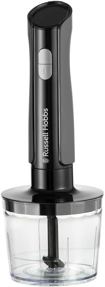 Russell Hobbs Desire 3-in-1 Hand Blender Chopper Whisk Set Anthracite Grey