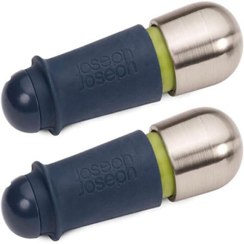Two Joseph Joseph kitchen tools on a white background