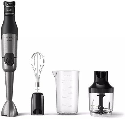 Philips Hand Blender 5000 Series 1200W SpeedTouch XL Chopper Whisk Beaker Set