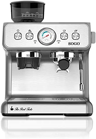Sogo  Professional Espresso Coffee Machine with Integrated Coffee Grinder