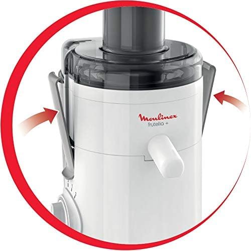 Moulinex Fruitelia Juice Extractor JU370127 – 350W, White, Plastic/Stainless Steel
