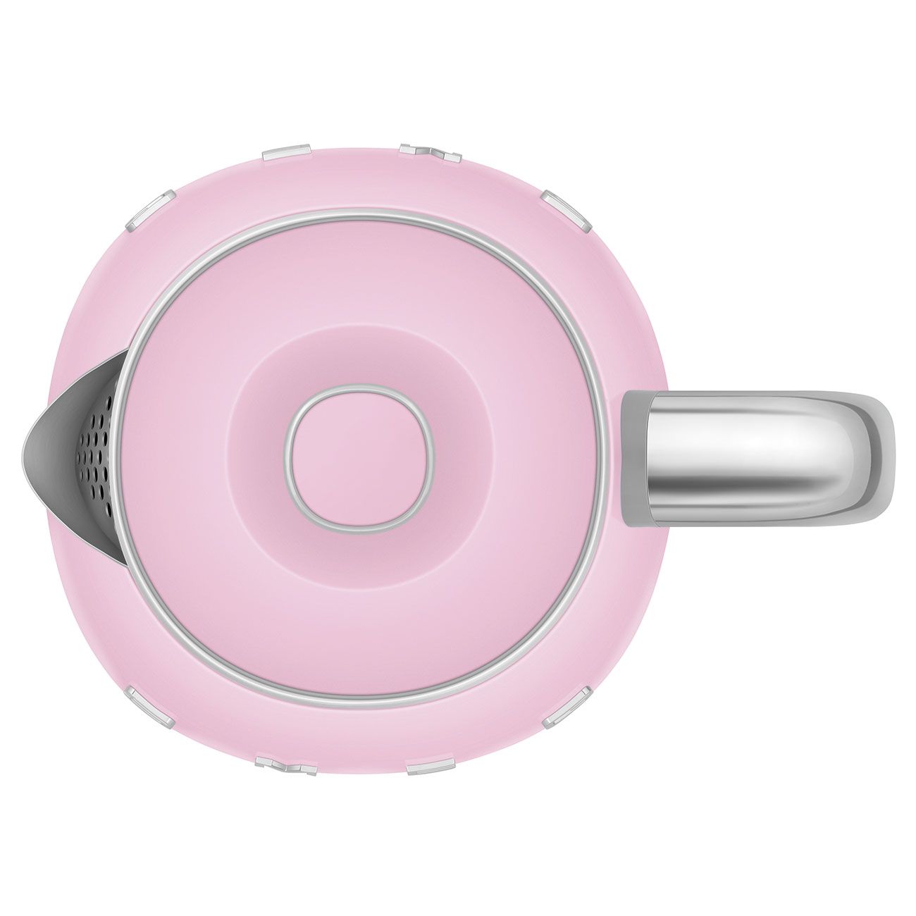 Smeg Mini Kettle Pink 0.8L 1400W Compact 50's Style Retro Design KLF05PKEU