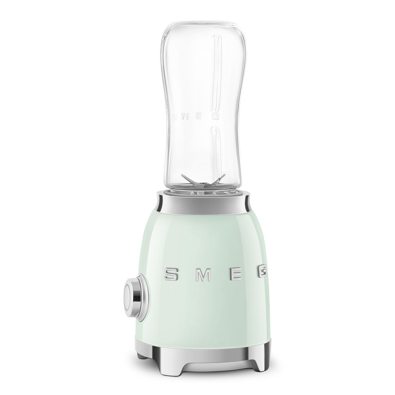 Smeg Personal Blender PBF01PGEU 300W 600ml Green Retro 50s Bottles To Go Box