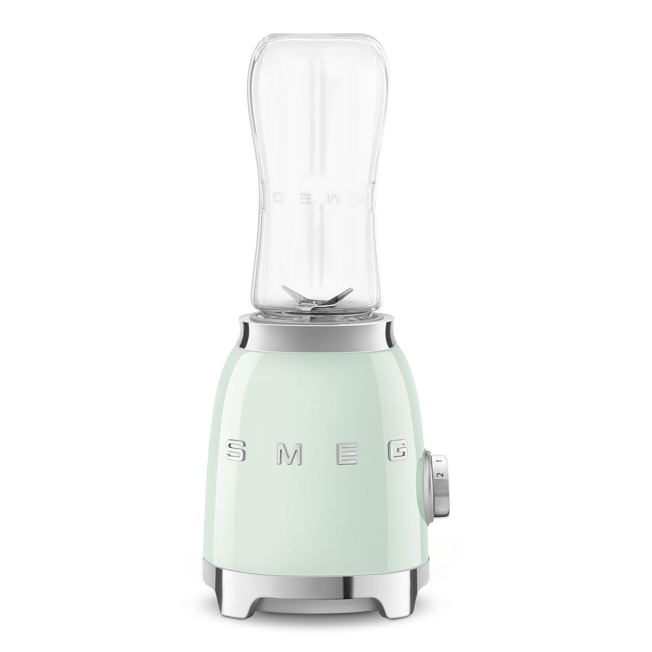 Smeg Personal Blender PBF01PGEU 300W 600ml Green Retro 50s Bottles To Go Box