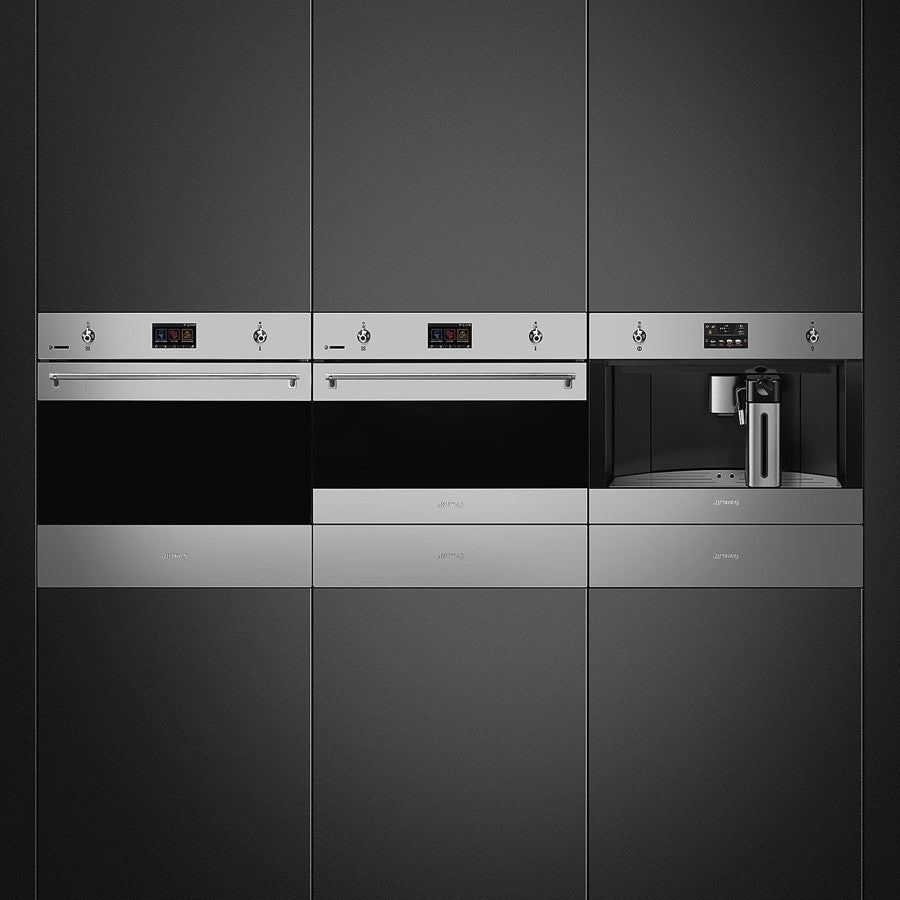 Smeg Classica 45 cm Built-In Coffee Machine Stainless Steel CMS4303X