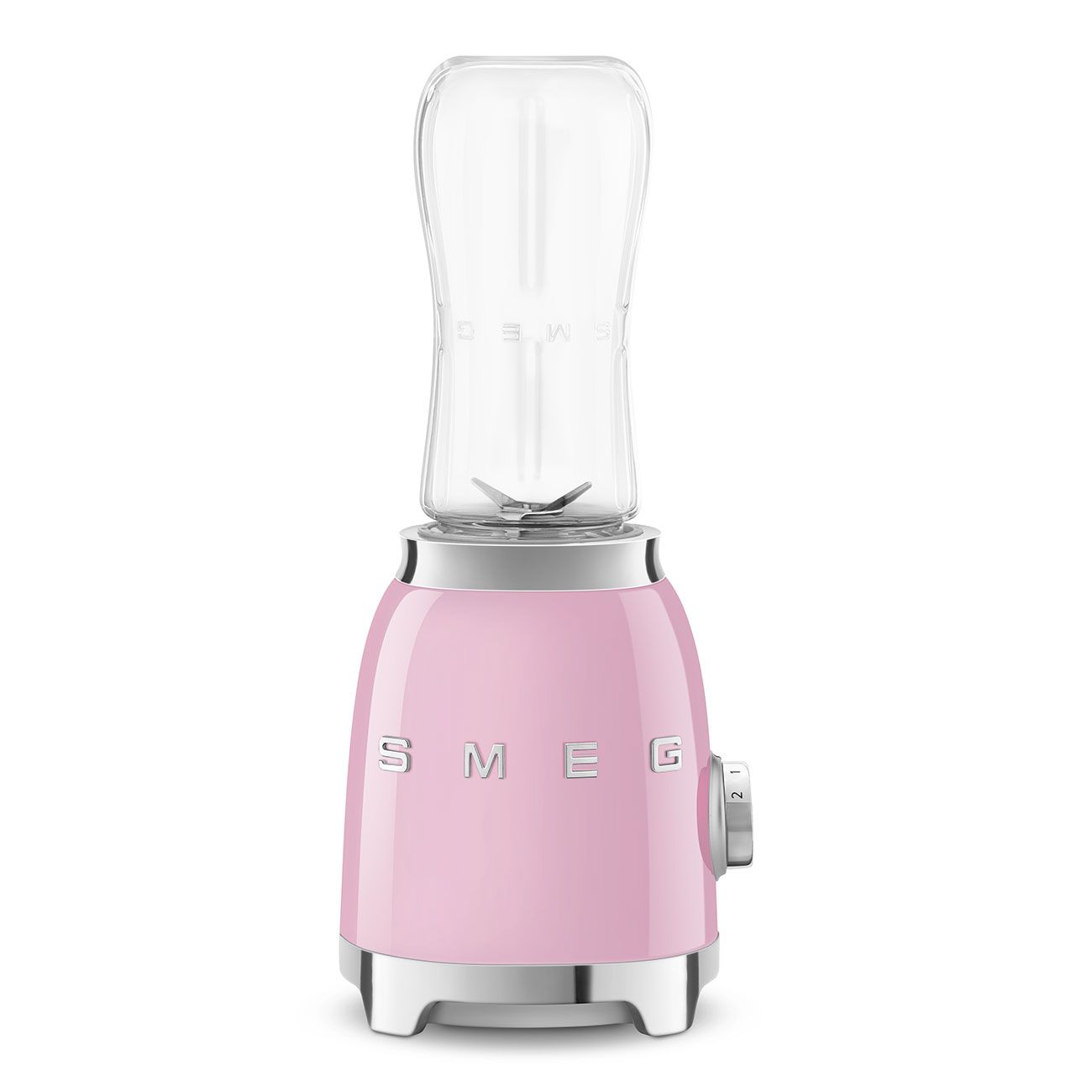 Smeg Personal Blender PBF01PKEU 300W 600ml Pink Retro 50s Bottles To Go Box