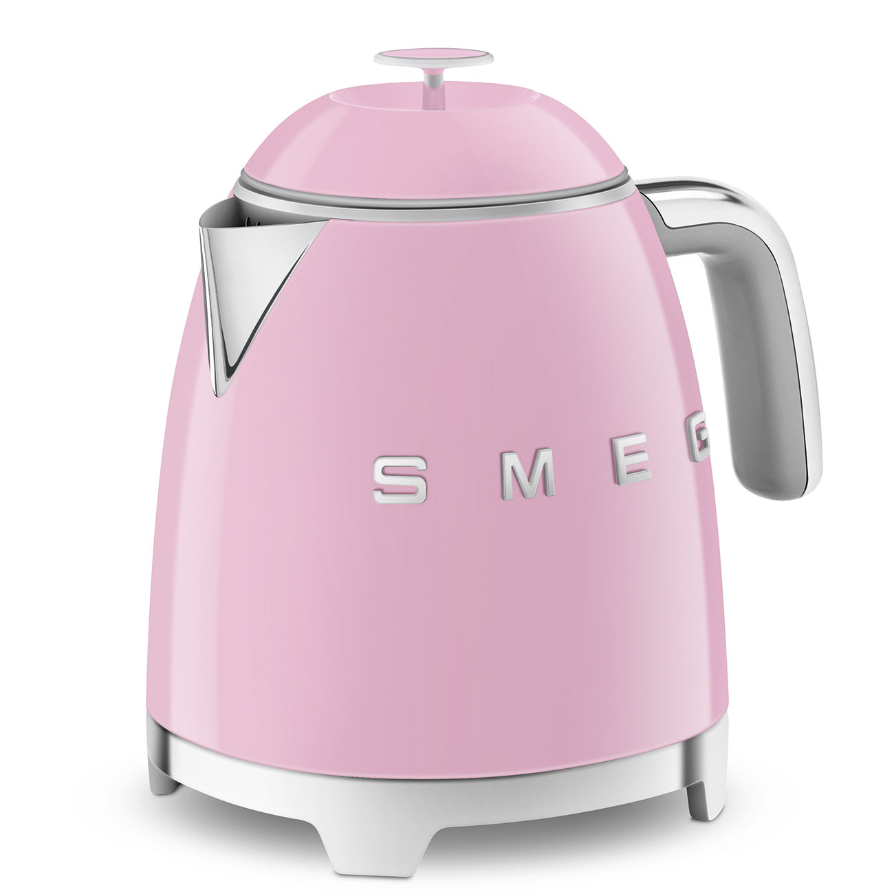 Smeg Mini Kettle Pink 0.8L 1400W Compact 50's Style Retro Design KLF05PKEU