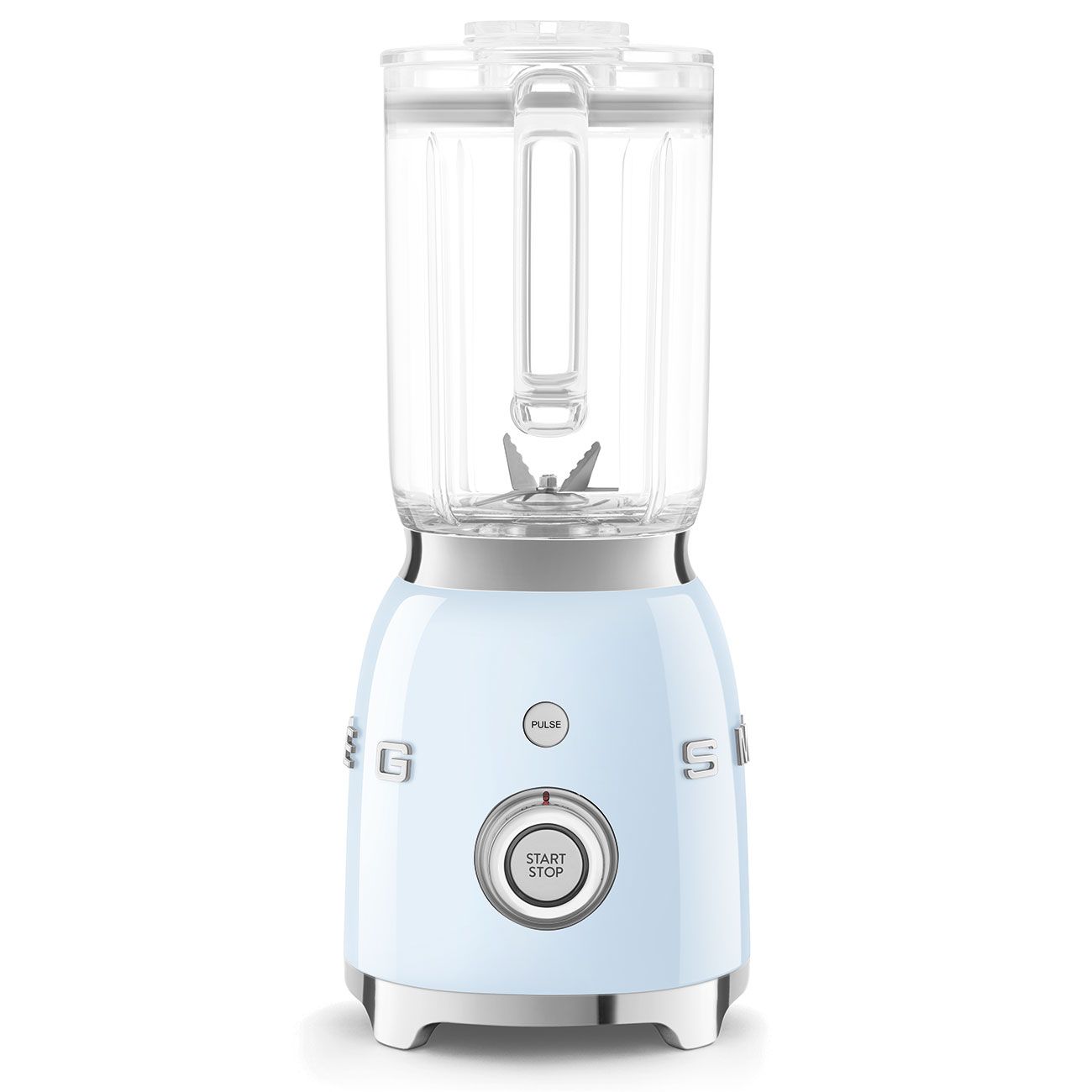 Smeg 50s Retro Style Blender 1.5L 800W Pastel Blue BLF03PBEU