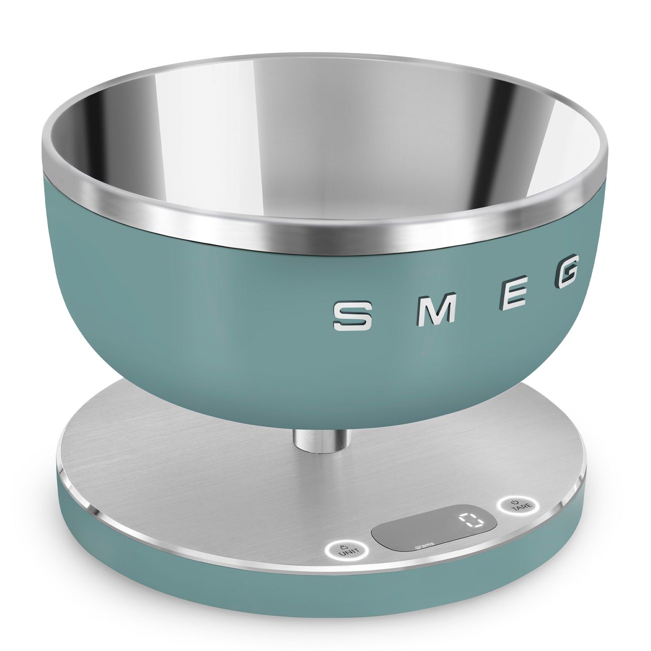 Smeg Digital Kitchen Scale Emerald Green Matt