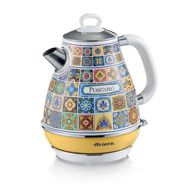 Ariete Positano Kettle 2200W 1.7L Retro Cordless Electric Water Boiler