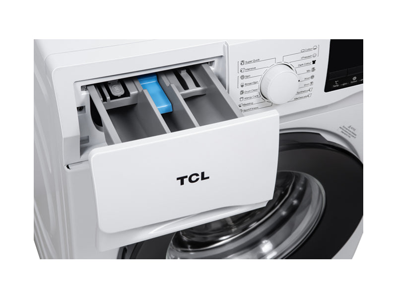 Tcl Washer 7Kg Font Load 1200Rpm White Inverter