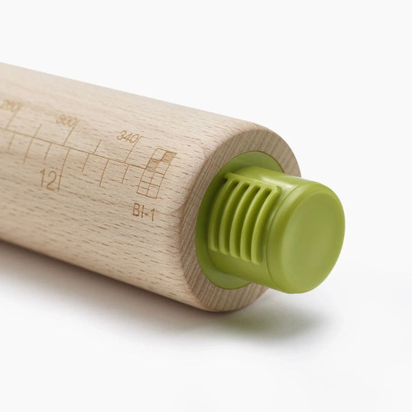 Joseph Joseph PrecisionPin 40113 Adjustable Rolling Pin with Thickness Rings