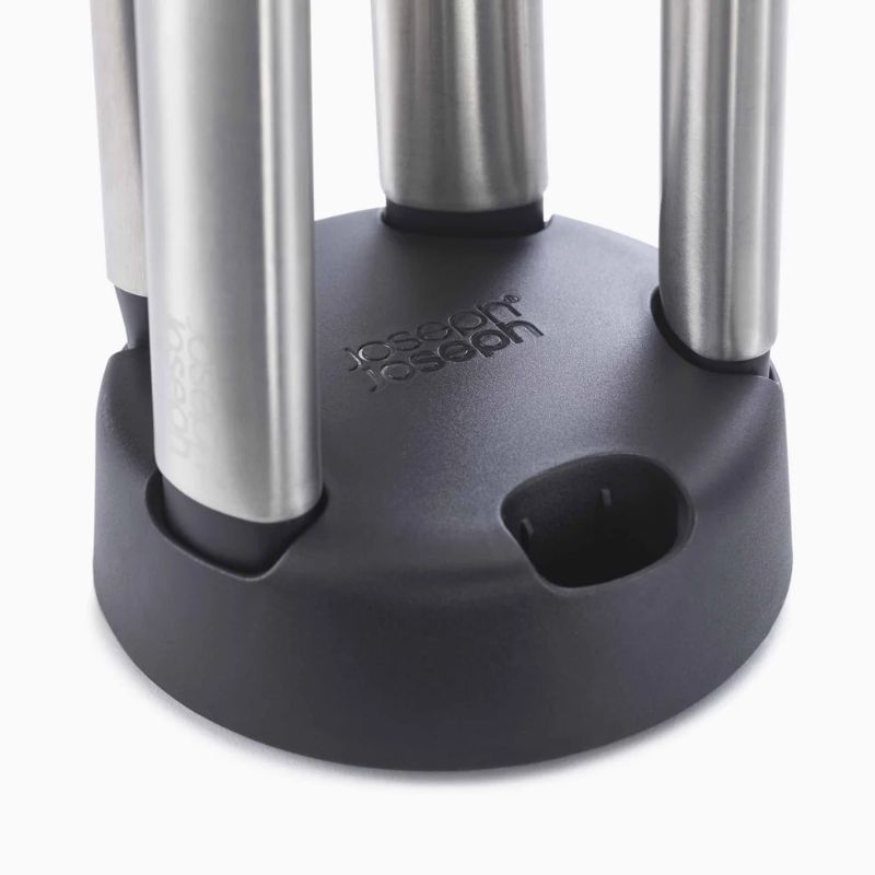 Joseph Joseph Elevate™ Fusion 5-Piece Stainless-Steel Utensil Set With Compact Stand