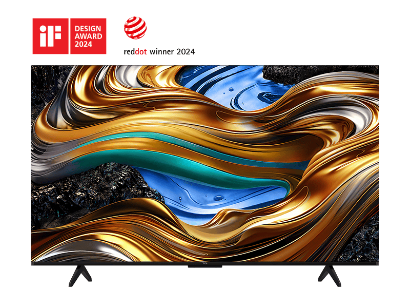 TCL 50" 4K Smart Google TV “ HDR10, Dolby Audio, Slim Design