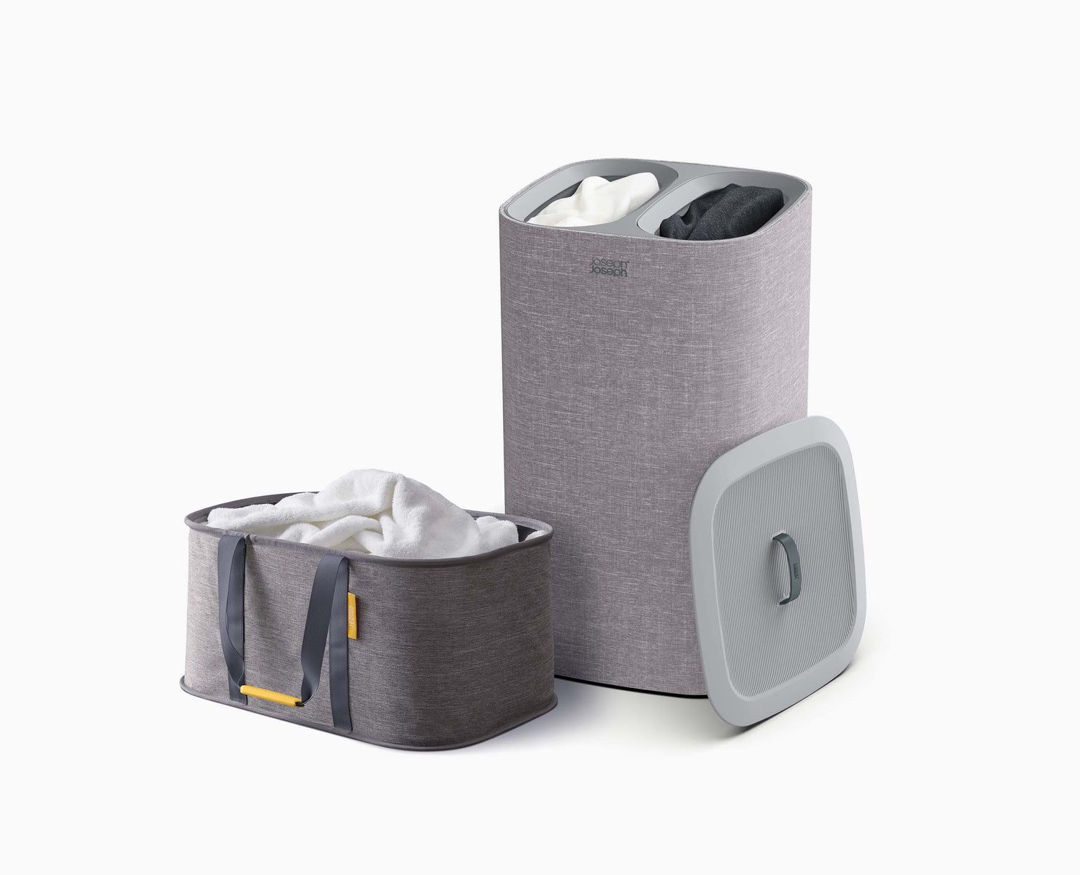 Joseph Joseph 2-Piece Grey Laundry Basket Set