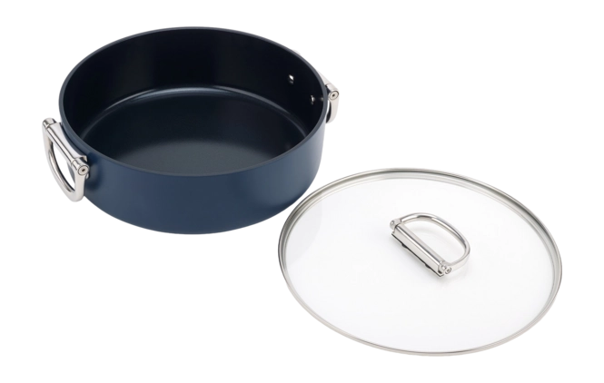 Joseph Joseph Space Casserole Pot – 5L | 28cm | Midnight Blue
