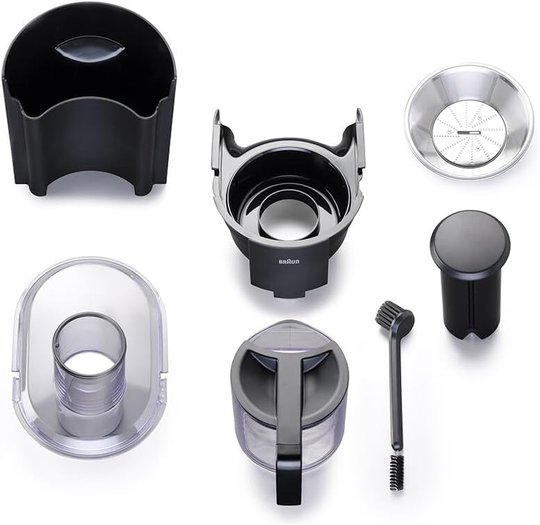 Braun Multiquick 5 Juice Extractor J500 900W 75Mm Wide Chute Spin Juicer