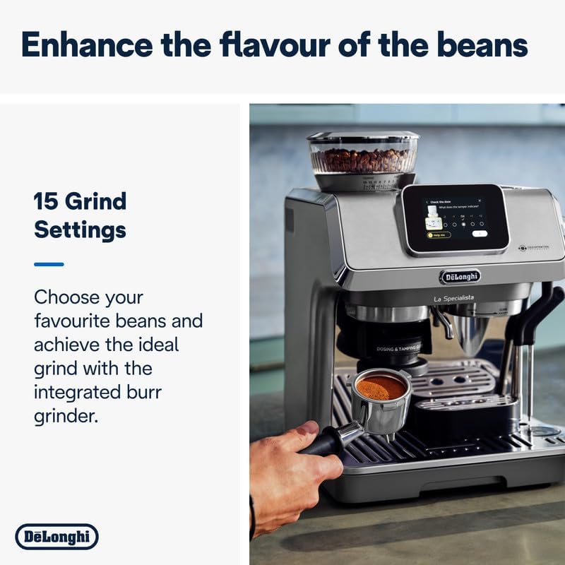 DeLonghi La Specialista Touch Espresso Machine Touchscreen Cold Brew