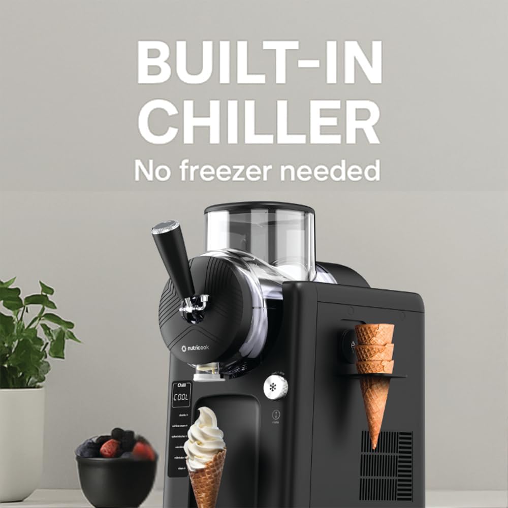 Nutricook Frost Ice Cream Maker 1.8L – NC-FRS330BK Black