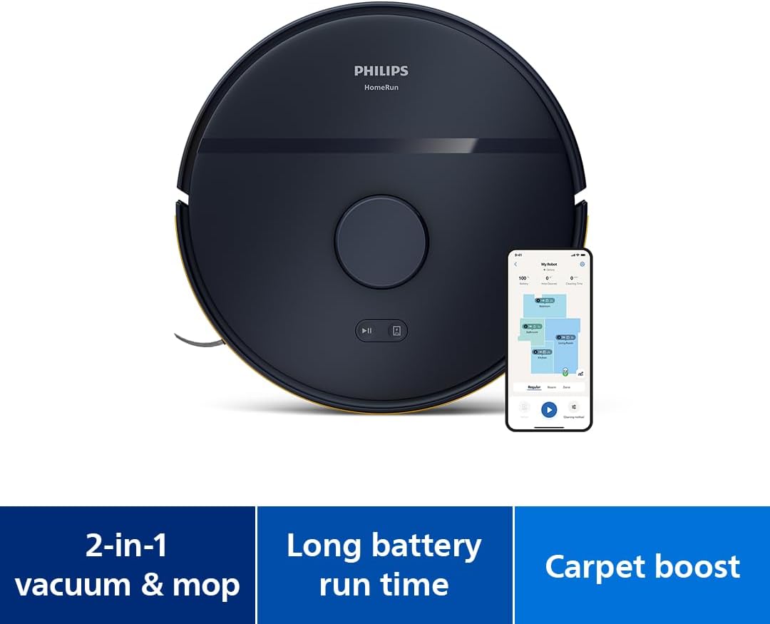 Philips XU2000/10 2000 Series Robot Vacuum Cleaner – Smart Auto Clean