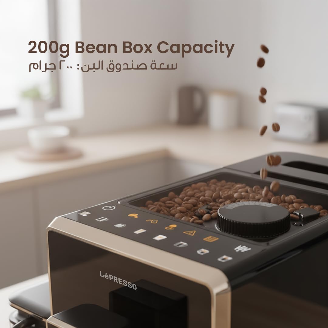 LePresso Fully Automatic Coffee Machine with Milk Frother