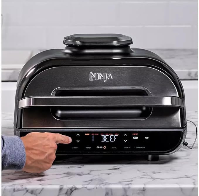 Ninja Foodi Max Health Grill & Air Fryer 5.7L With Digital Cooking Pro