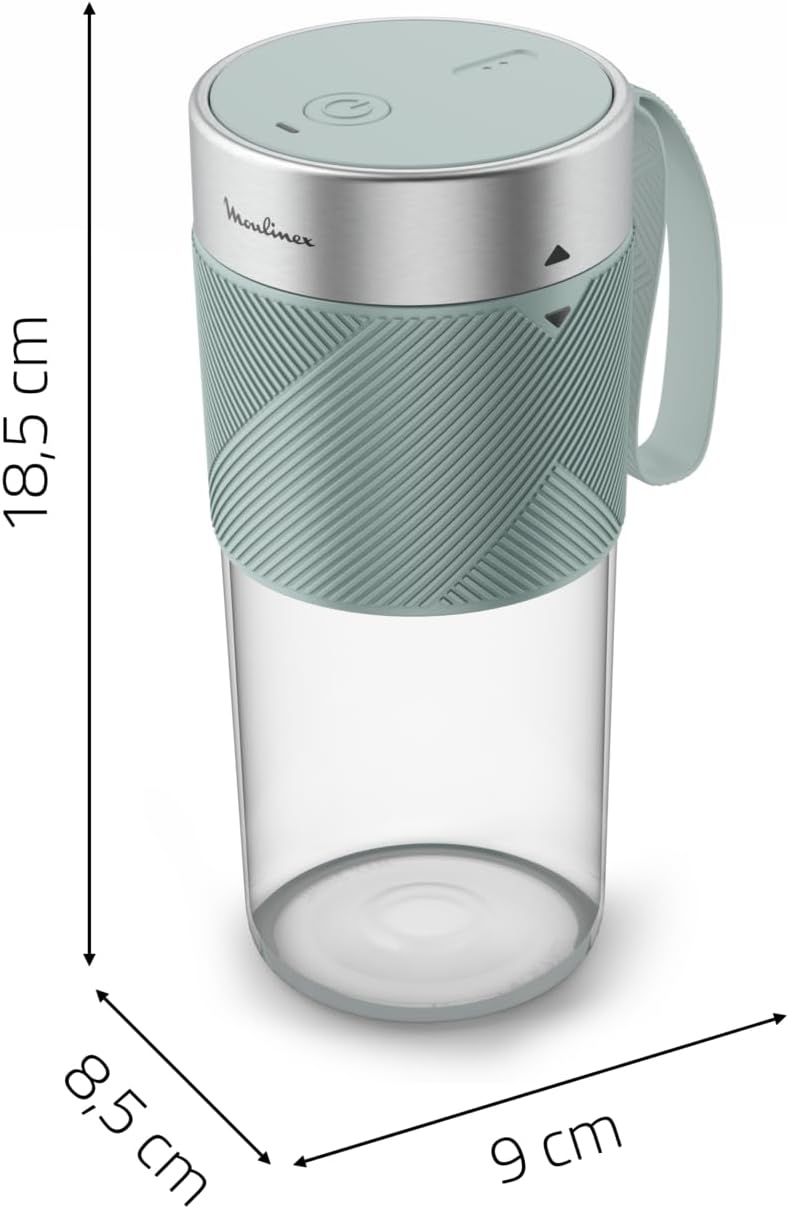 Moulinex Lightmix Portable Blender 300ml Wireless Rechargeable –