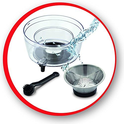 Moulinex Juice Express Juice Extractor – 800W, 1.4L, 2 Speeds, Black/Silver