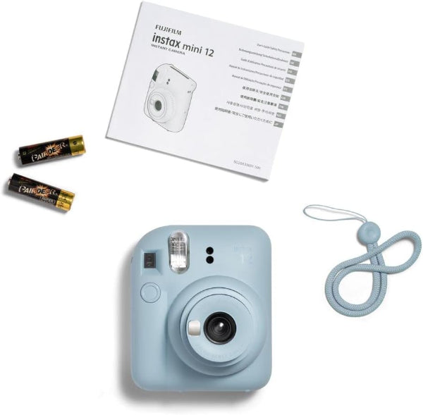 Fujifilm Instax Mini 12 Instant Film Camera Selfie Mirror Mint Green Color