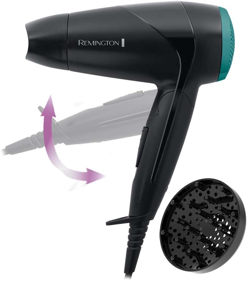 Remington Foldable Hair Dryer [Ultra Compact, Lightweight & Powerful]