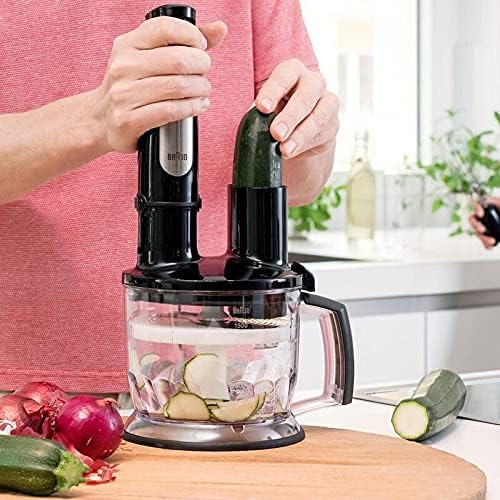 Braun Multiquick 7 Hand Blender Mq7085X, Black, 1000W, Mixer