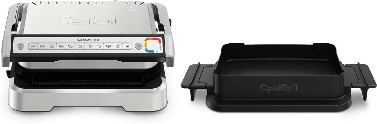 OptiGrill 2‑in‑1 XL Electric Grill