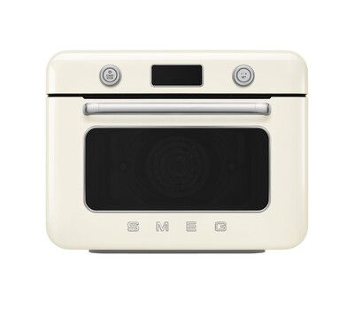 Smeg Countertop Combi Air Fry Steam Oven 10-in-1 Retro Cream 1800W COF01CREU