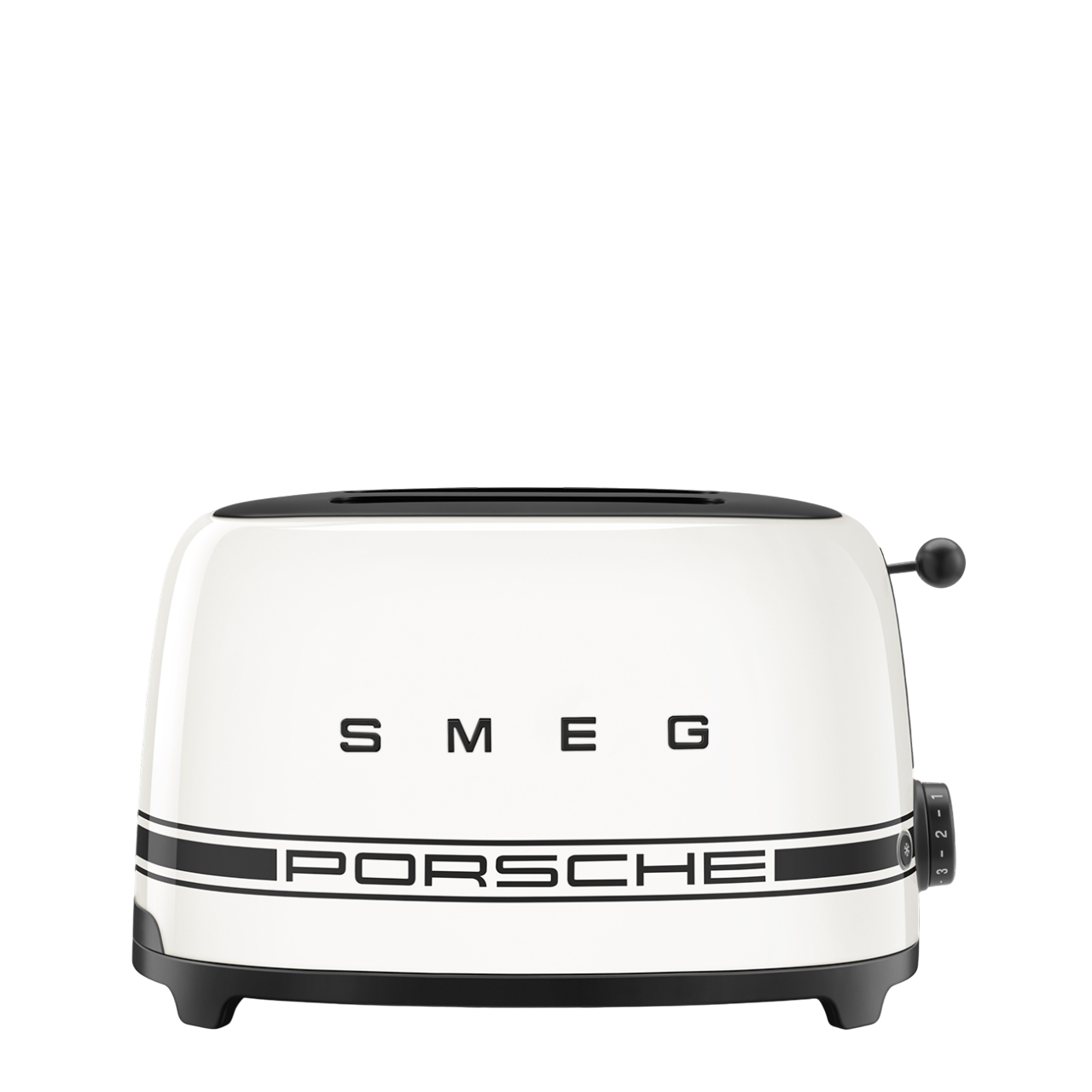 Smeg Toaster TSF01PCWEU 2 Slice Porsche Carrara White Retro 950W Luxury
