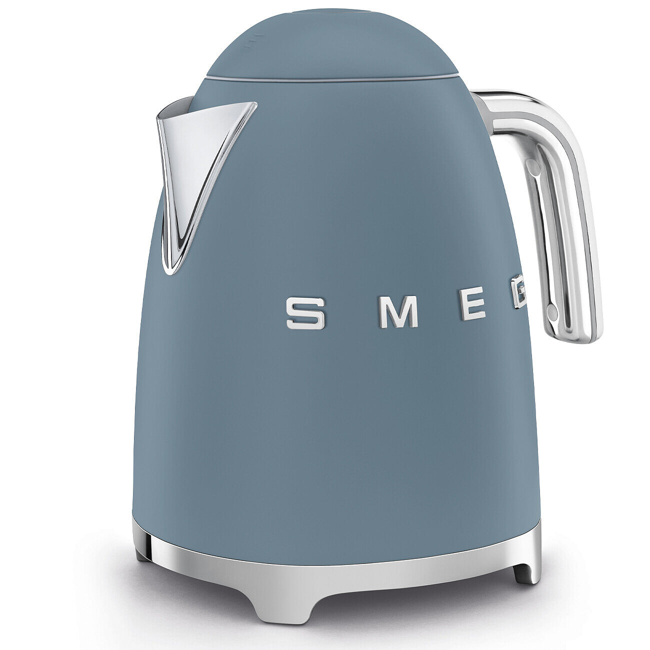 Smeg KLF03 Retro Kettle 1.7L Fast Boil 2400W Soft Opening Storm Blue Matt New
