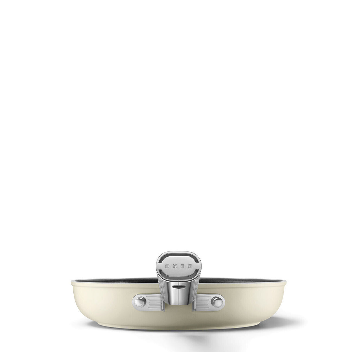 Smeg 50s Retro Non-Stick Ceramic Frying Pan 20cm Matte Cream