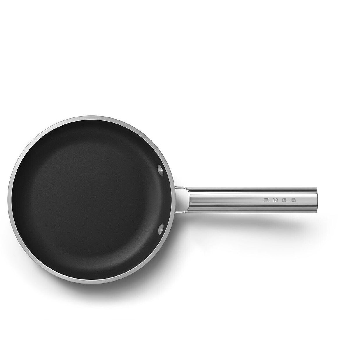 Smeg 50s Retro Non-Stick Ceramic Frying Pan 20cm Matte Black