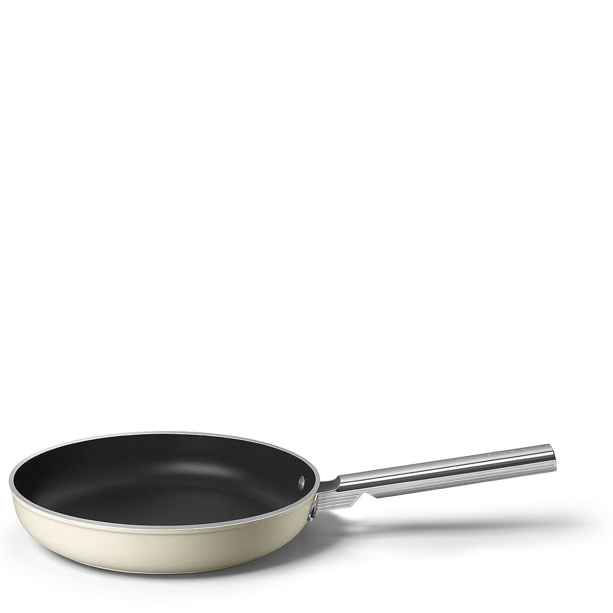 Smeg 50s Retro Non-Stick Ceramic Frying Pan 28cm Matte Cream CKFF2801CRM