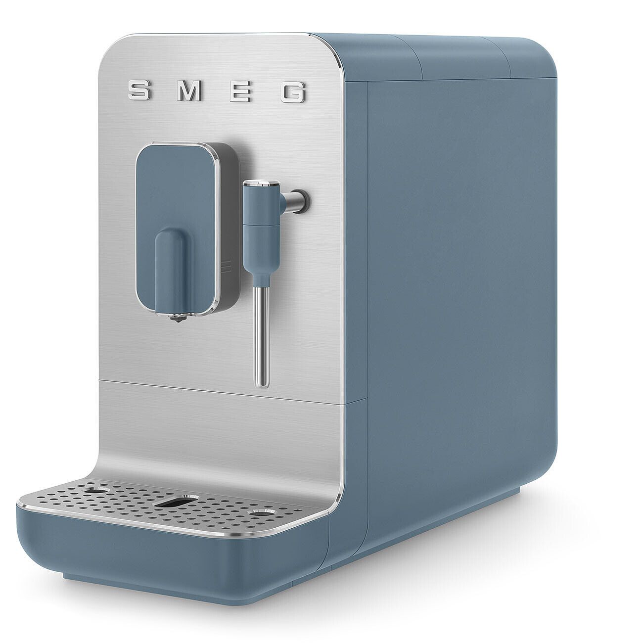 Smeg BCC12 Automatic Espresso Coffee Machine 19 Bar Steam Wand Storm Blue