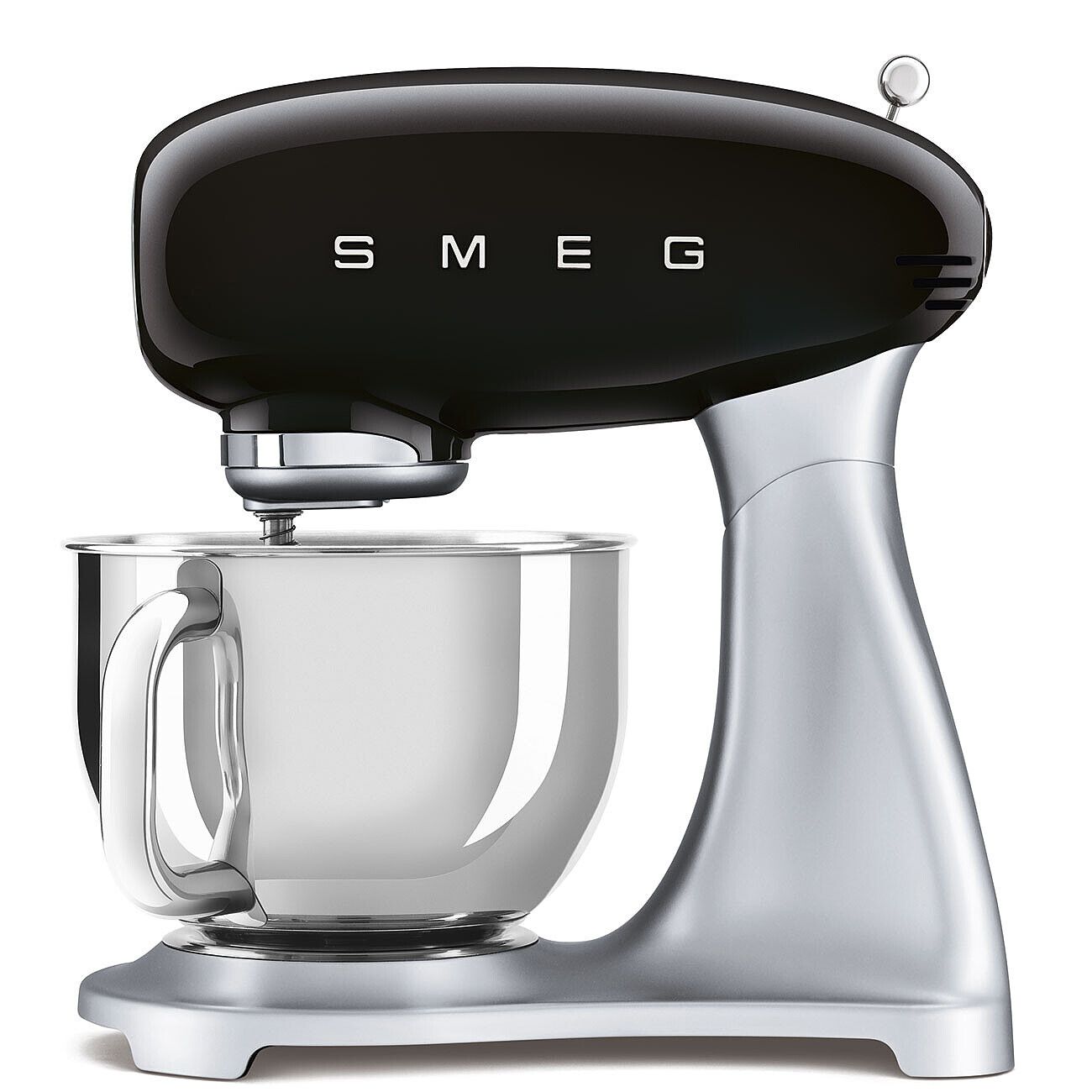 Smeg Stand Mixer SMF04 800W 4.8L Black Retro Planetary Countertop Blender Box