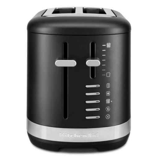 KitchenAid 2-Slot Manual Toaster – Matte Black