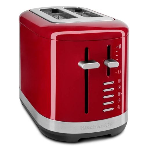 KitchenAid 2-Slot Manual Toaster – Empire Red