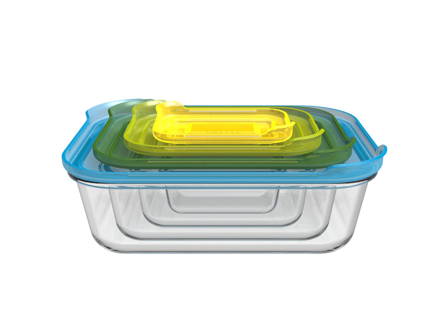 Joseph Joseph Nest™ Glass Food Container Set – 4 Piece