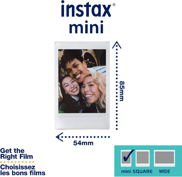 Fujifilm Instax Mini 12 Instant Film Camera Selfie Mirror Mint Green Color
