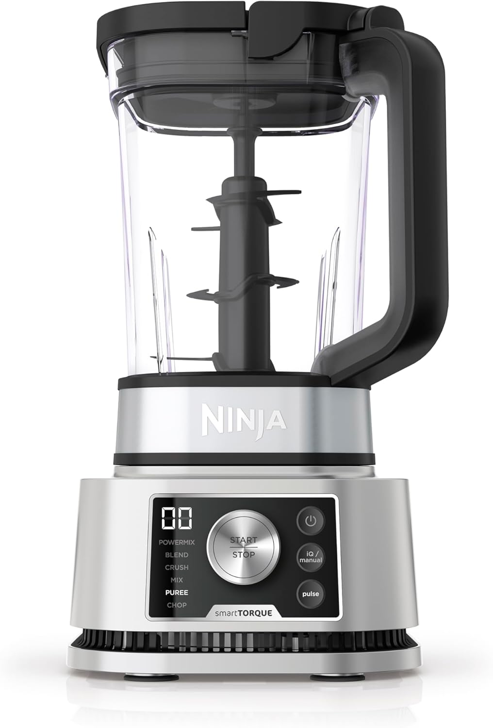 Ninja Nutri Blender 3-in-1, Mixes Smoothie Bowls 1200W 2.1L