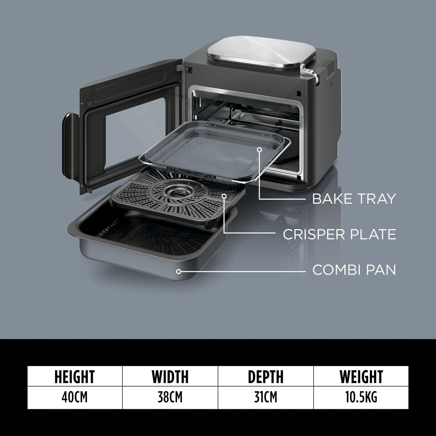 Ninja Combi 12-in-1 Multi-Cooker, Oven & Air Fryer SFP700UK