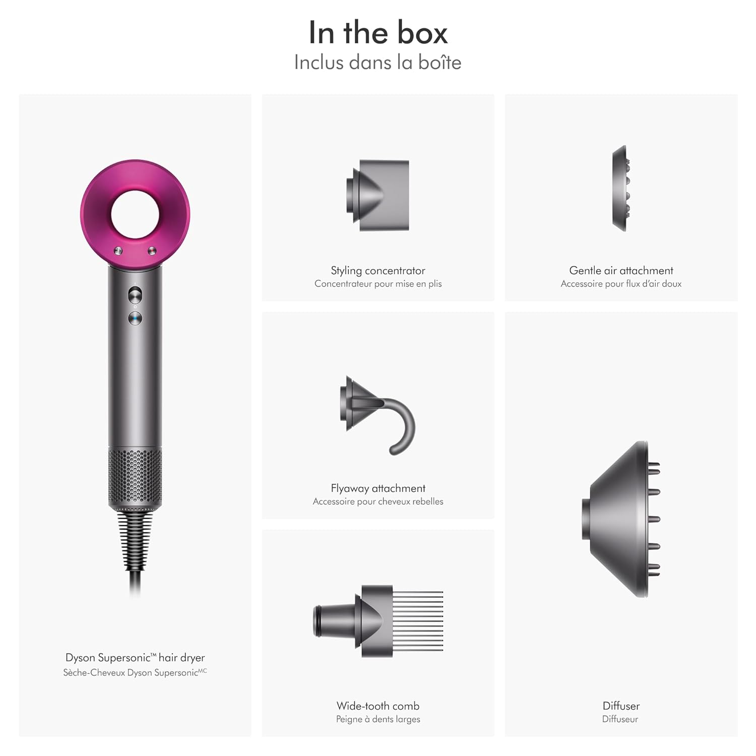 Dyson Supersonic Hair Dryer – Powerful, Fast Drying, Intelligent Heat