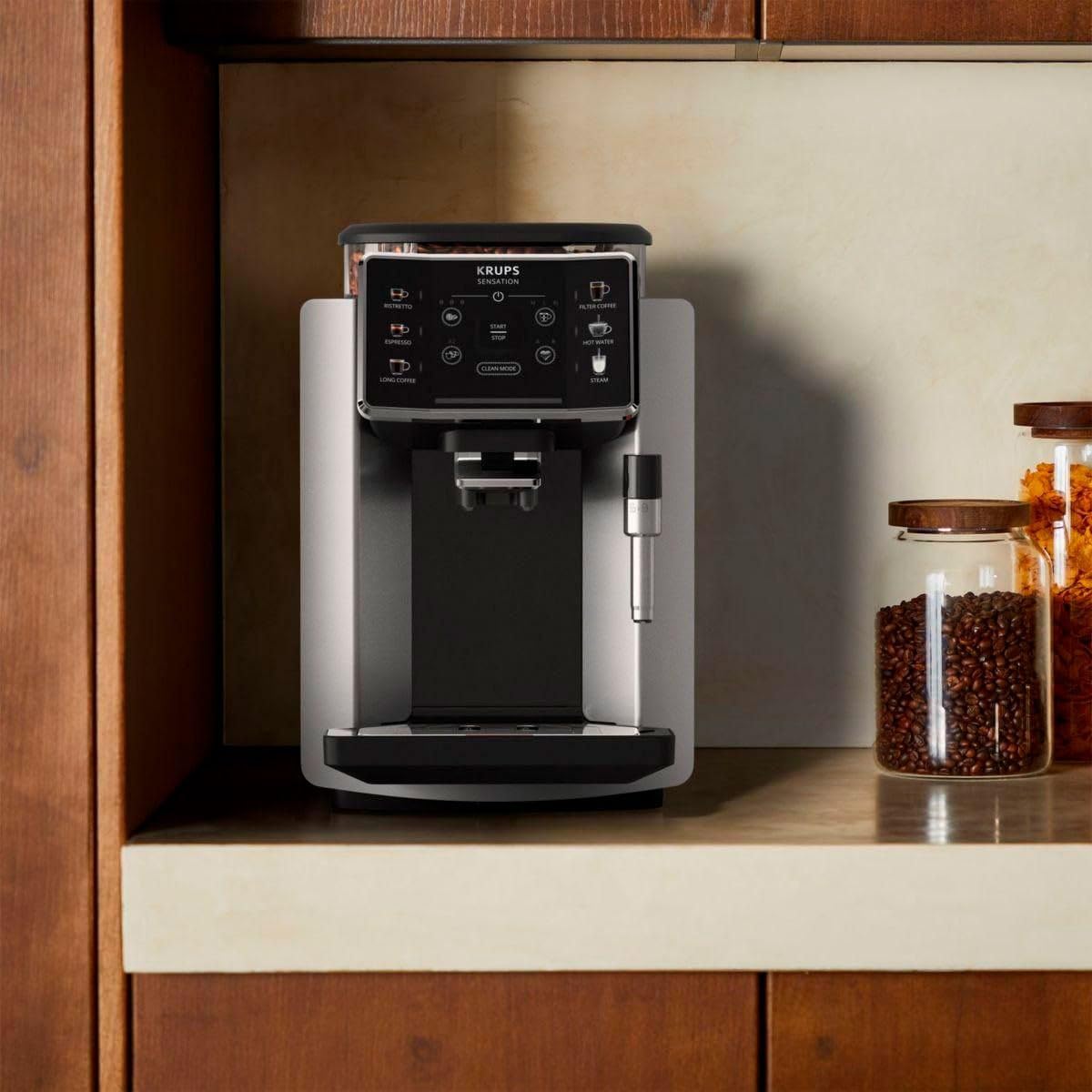 Krups Sensation Automatic Coffee Machine – Silver